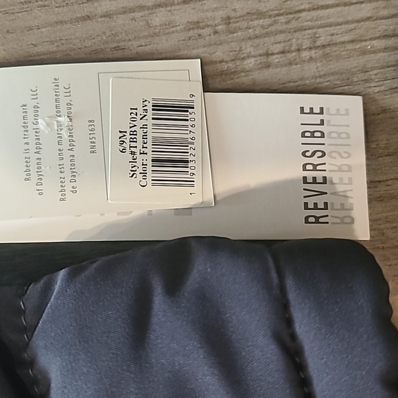 Robeez Fox Reversible Vest Size 6-9 Months - Picture 3 of 4